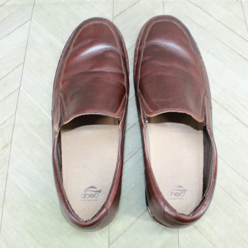 Pikolinos Brown Leather Slip On Loafer Shoes Size EU 46 US 13 - Picture 9 of 9